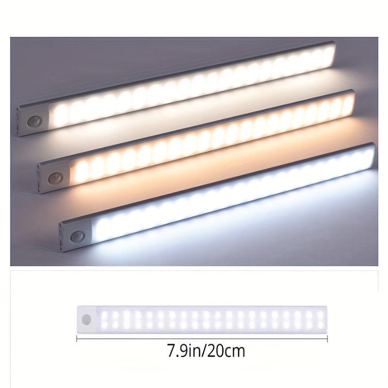 Motion Sensor Light Night Light With Magnetic USB LED Cabinet Light