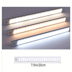 Motion Sensor Light Night Light With Magnetic USB LED Cabinet Light