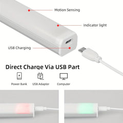 LED Motion Sensor Light Rechargeable Night Lamp