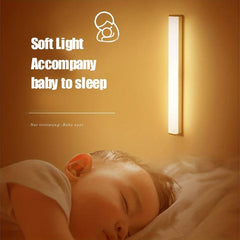 LED Motion Sensor Light Rechargeable Night Lamp