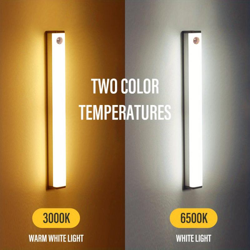 LED Motion Sensor Light Rechargeable Night Lamp