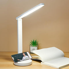 LED Foldable Desk Lamp, 3 Lighting Modes, Brightness Adjustment, Portable