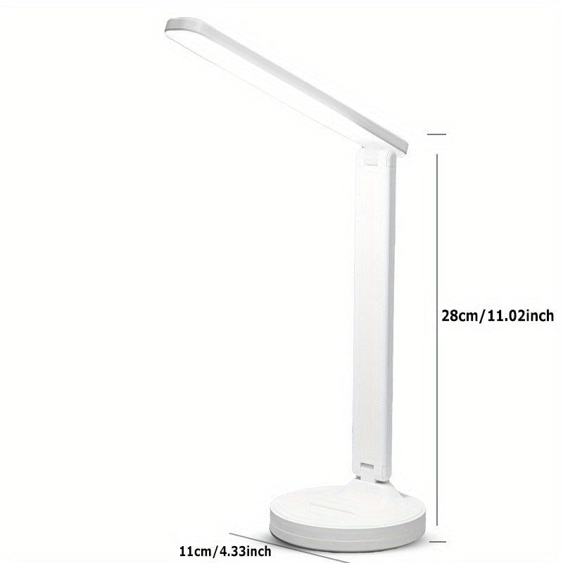 LED Desk Lamp Touch Control 3 Modes Foldable Table Lamp Eye Caring Reading Light