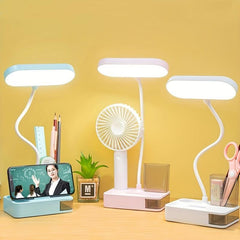 LED Student Reading Desk Lamp with Pen Holder