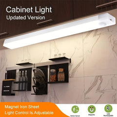 LED Motion Sensor Cabinet Light USB Charging Night Light