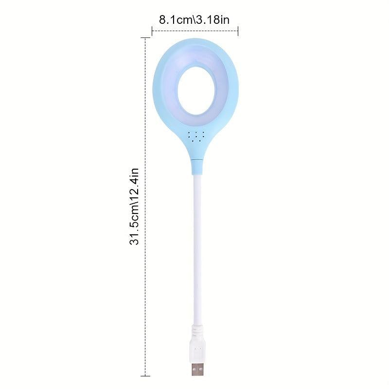 USB Plug Portable Lamp Dorm Bedside Book Light LED Eye Protection