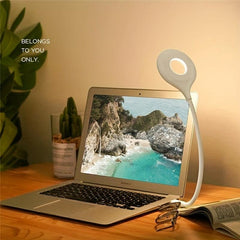 USB Plug Portable Lamp Dorm Bedside Book Light LED Eye Protection