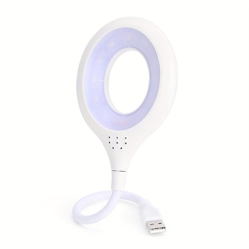 USB Plug Portable Lamp Dorm Bedside Book Light LED Eye Protection
