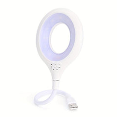 USB Plug Portable Lamp Dorm Bedside Book Light LED Eye Protection