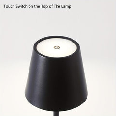Vintage LED Desk Lamp Touch Sensor USB Rechargeable Night Light