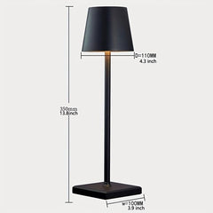 Vintage LED Desk Lamp Touch Sensor USB Rechargeable Night Light