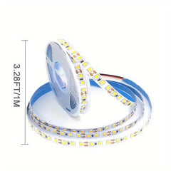 High Bright Cold Light LED Strip 16.4ft Adhesive DIY Cutting Background Light