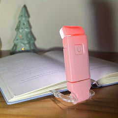 USB Rechargeable Book Reading Light Warm Brightness Adjustable