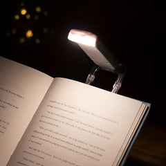 USB Rechargeable Book Reading Light Warm Brightness Adjustable