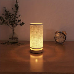 Modern Solid Wood Table Lamp for Bedrooms - Bedside Night Light
