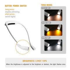Portable Hanging Neck Book Light LED Eye Protection