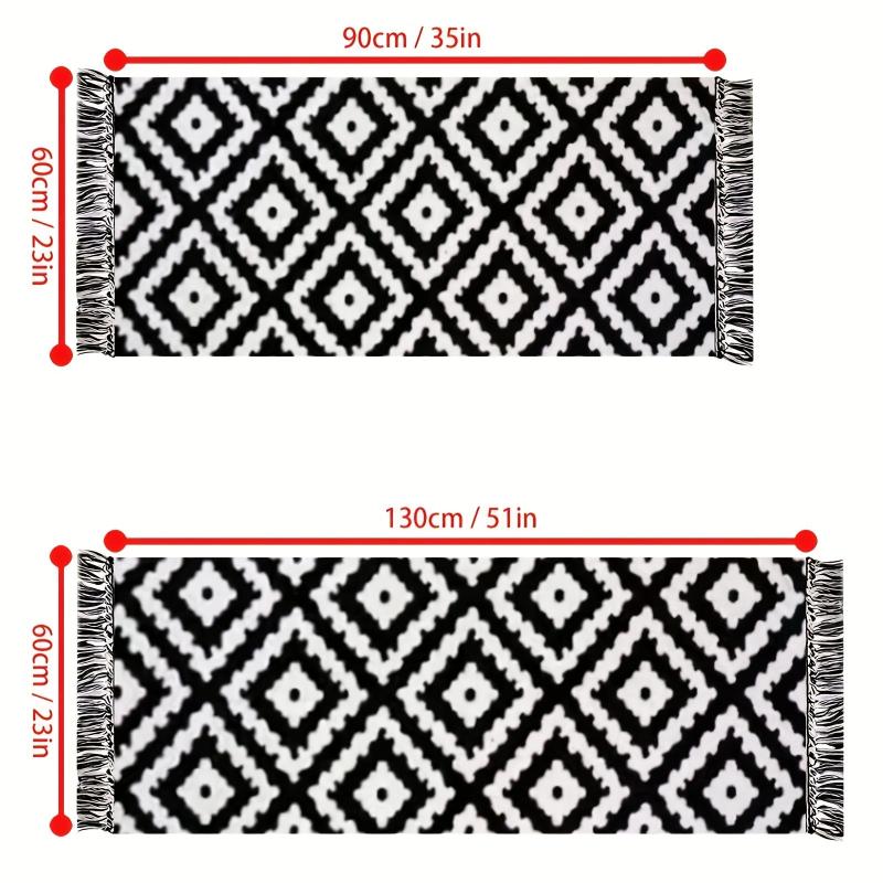 Non Slip Absorbent Doorway Floor Mat for Kitchen Bathroom Living Room