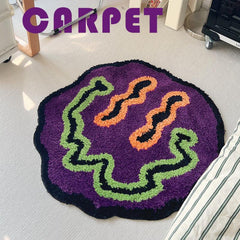 Soft Fluffy Area Rug for Living Room, Non-slip Cat Feeling Coffee Table Blanket