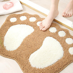 Champagne Foot Bath Mat for Home Decor