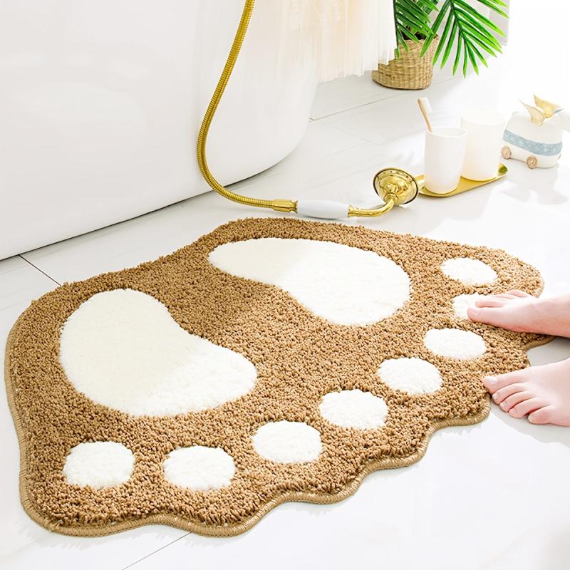Champagne Foot Bath Mat for Home Decor