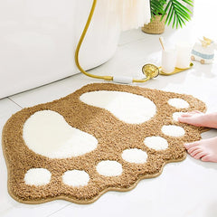 Champagne Foot Bath Mat for Home Decor