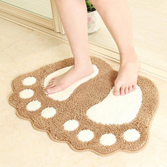 Champagne Foot Bath Mat for Home Decor