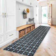 Vintage Laundry Room Rug Oriental Hallway Runner Kitchen Mat