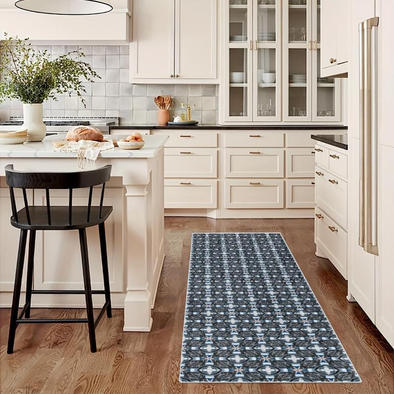 Vintage Laundry Room Rug Oriental Hallway Runner Kitchen Mat