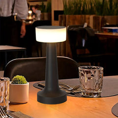 Portable Metal LED Table Lamp Touch Sensor Rechargeable Desk Lamp