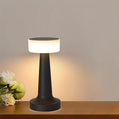 Portable Metal LED Table Lamp Touch Sensor Rechargeable Desk Lamp