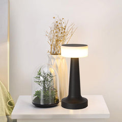 Portable Metal LED Table Lamp Touch Sensor Rechargeable Desk Lamp