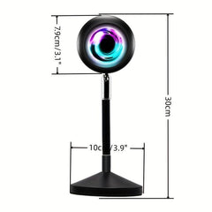 RGB Sunset Light Remote Control for Net Red Live Photography