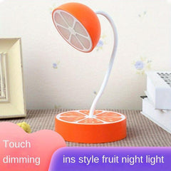 Minimalist Led Fruit Night Light Charging Desk Light