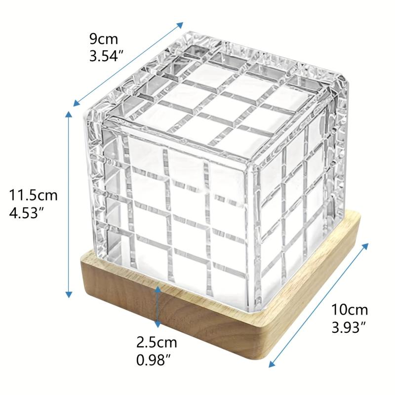 RGB Star Projector Crystal Table Lamp Night Light