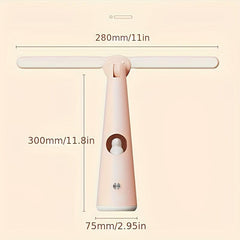 Dual-Headed Folding Table Lamp with USB Charging and Night Light