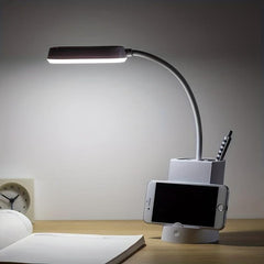 LED Reading Lamp With Pen Holder USB Charging