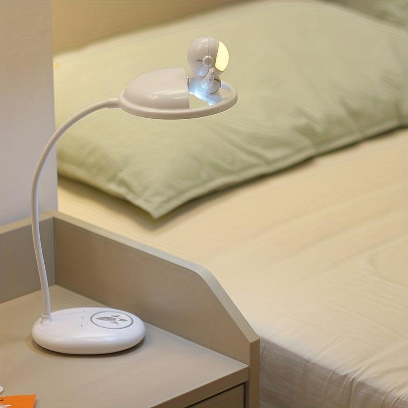 Astronauts LED Table Lamp with Phone Holder