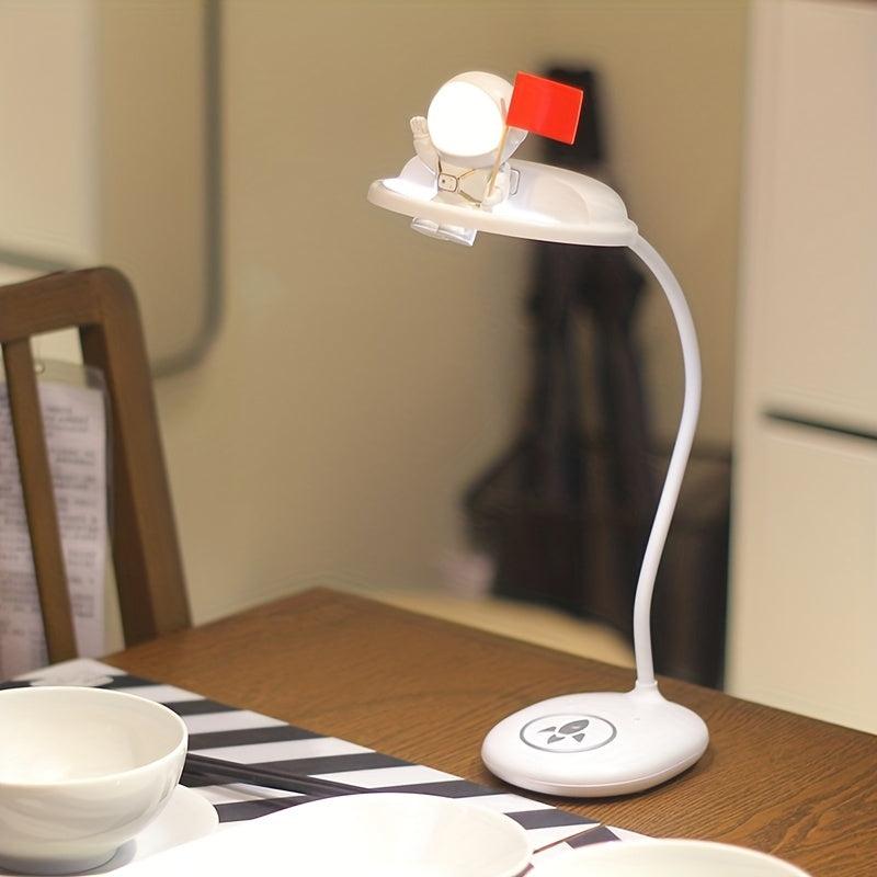 Astronauts LED Table Lamp with Phone Holder