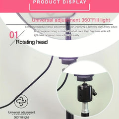 30-48cm LED Ring Light for Selfies and Photography