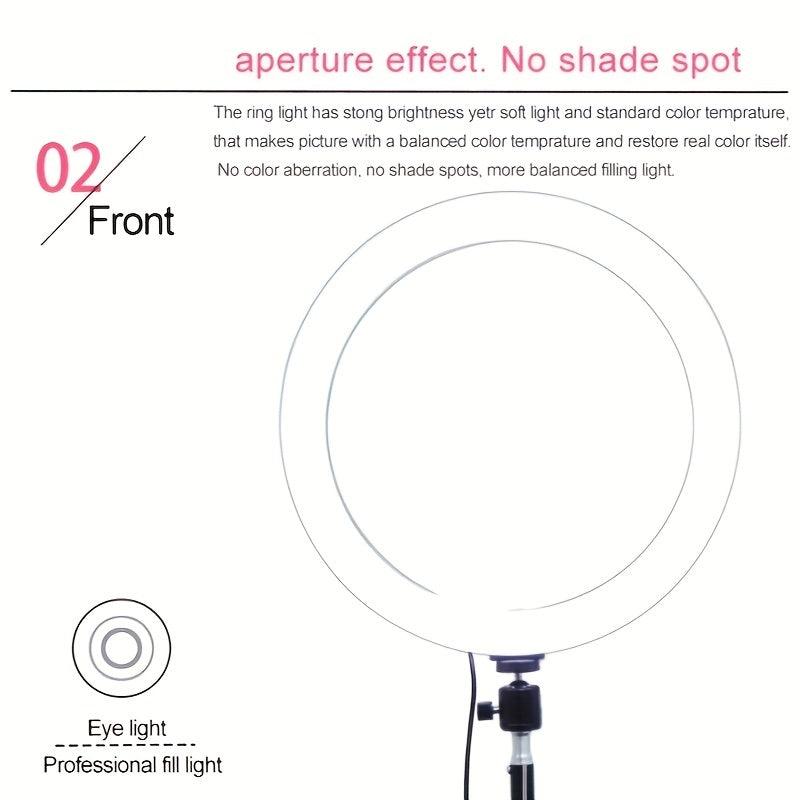 30-48cm LED Ring Light for Selfies and Photography
