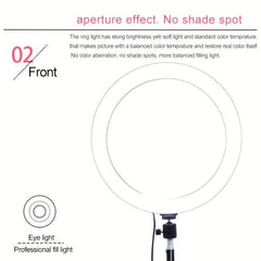 30-48cm LED Ring Light for Selfies and Photography