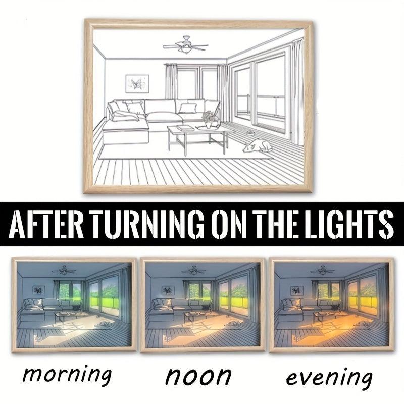 Adjustable Brightness Light Painting Room Decoration