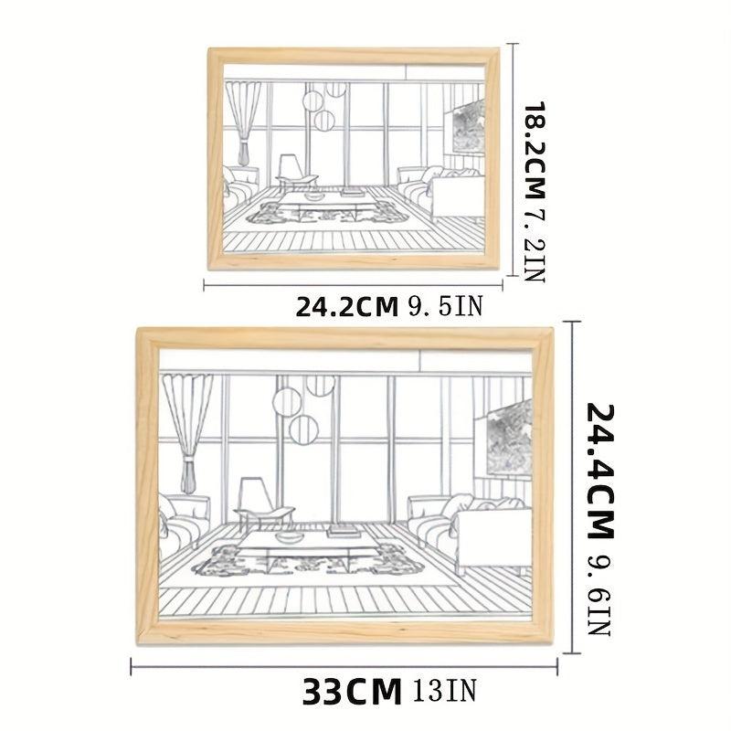 Light And Shadow Mirror Painting Wall Decoration for Home Room Bedroom Office