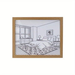 LED Lights Picture Art Wall Deco USB Charging