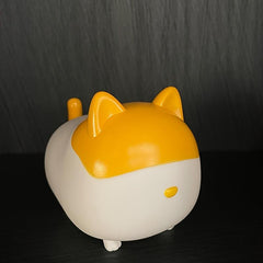 Soft Rubber Decompression Mesh Red Cat Night Light
