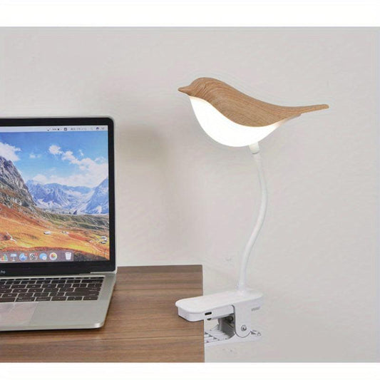 Bird Reading Table Lamp Student Study Bedside Night Lamp