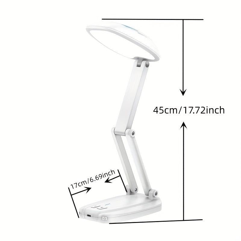 Portable LED Desk Lamp with Eye Protection