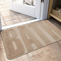 Memory Foam Bath Mat Rug Soft Non Slip Thick Water Absorption