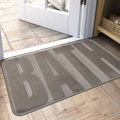 Memory Foam Bath Mat Rug Soft Non Slip Thick Water Absorption