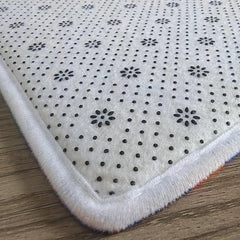 Non Slip Waterproof Machine Washable Floor Mat Soft Thickened Rustic Mat